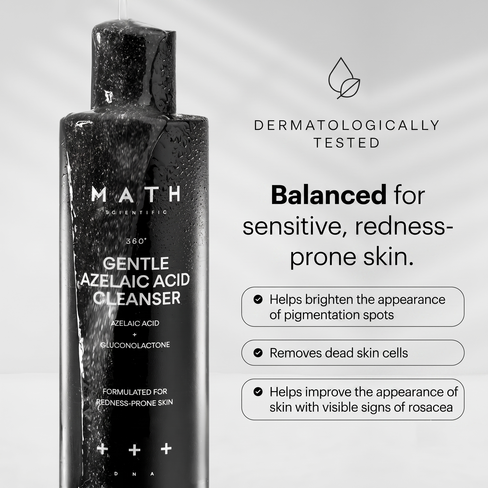 Cleanser for sensitive/reddened skin