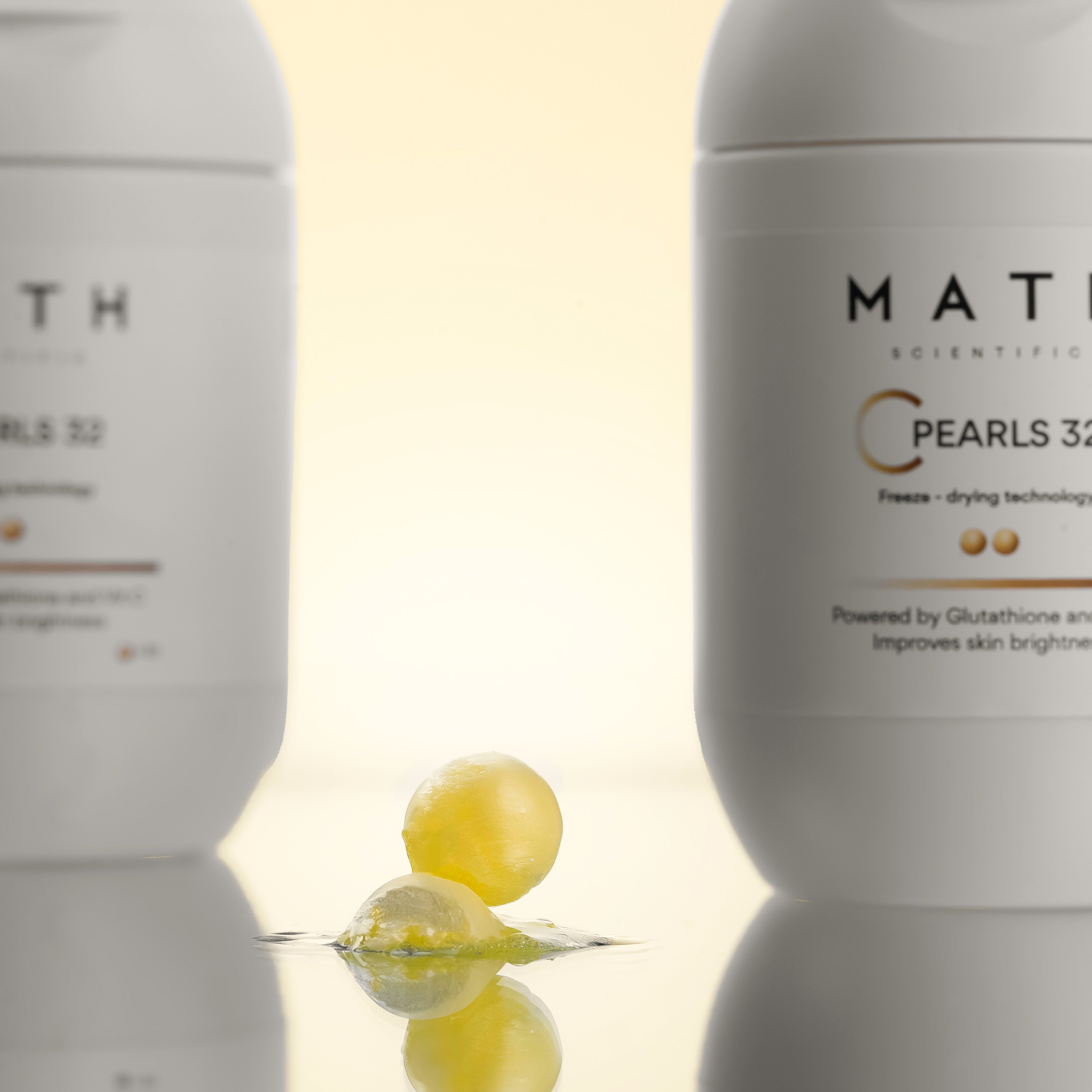 Freeze-dried vitamin C spheres