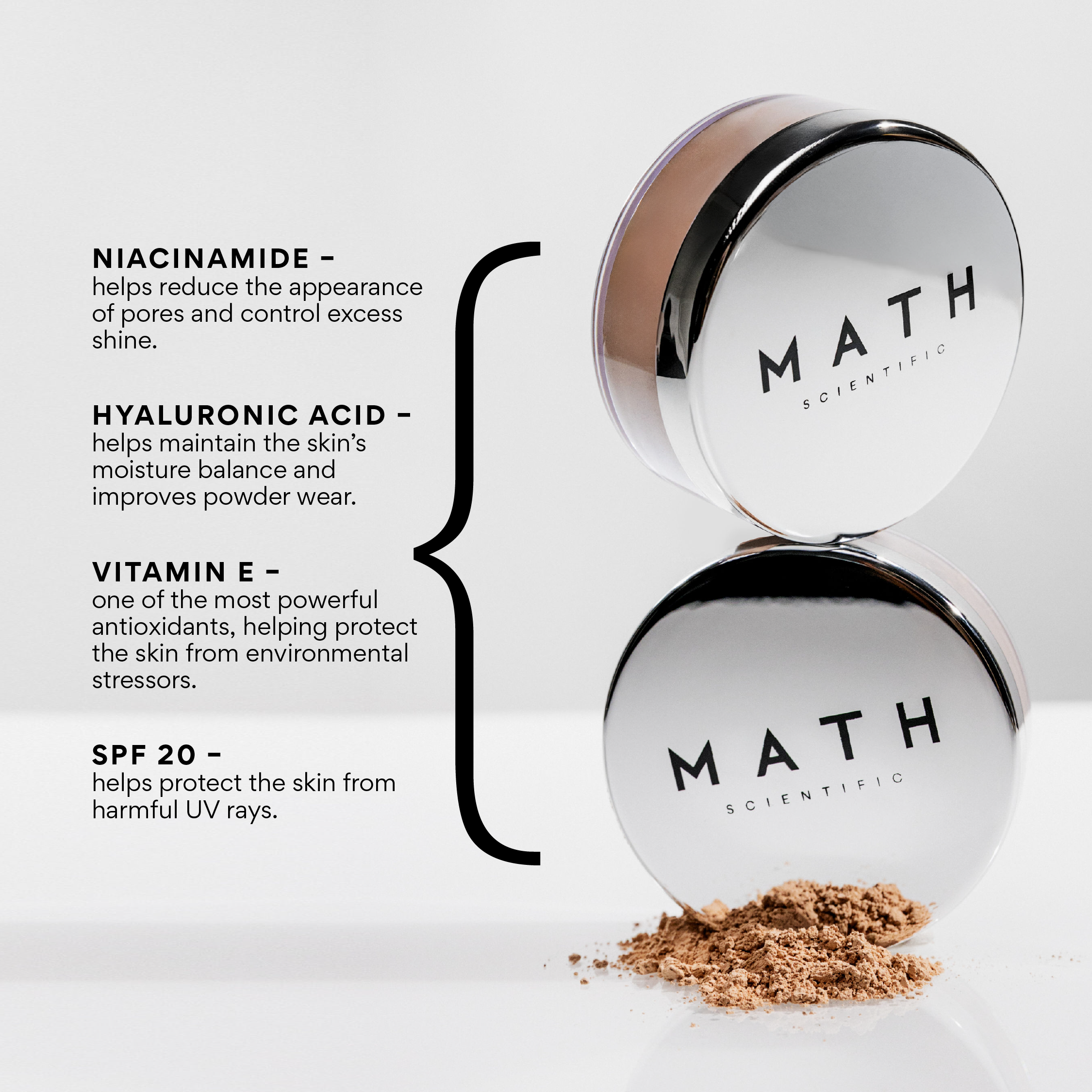 MATTE MINERALS Loose Mineral Powder