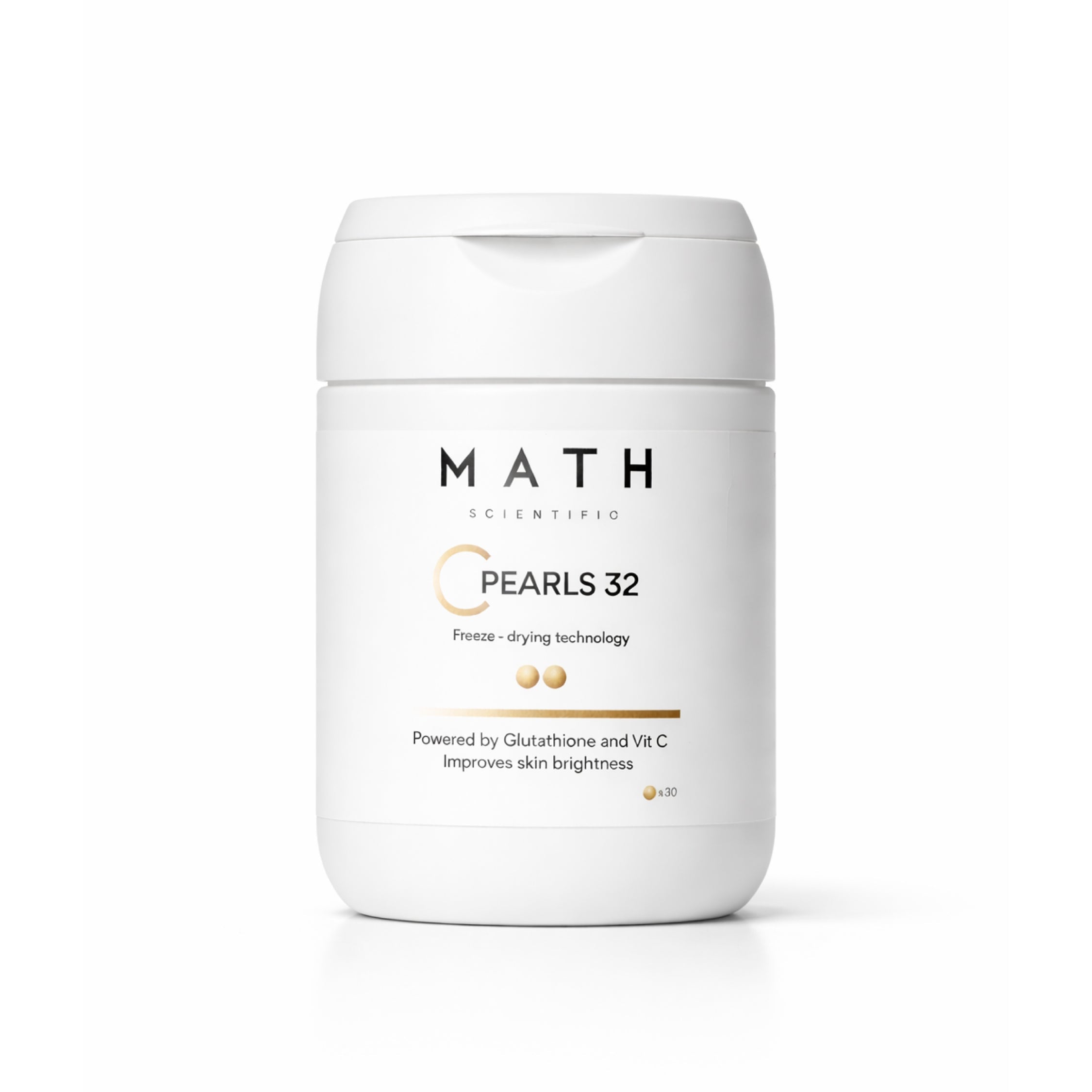 Freeze-dried vitamin C spheres