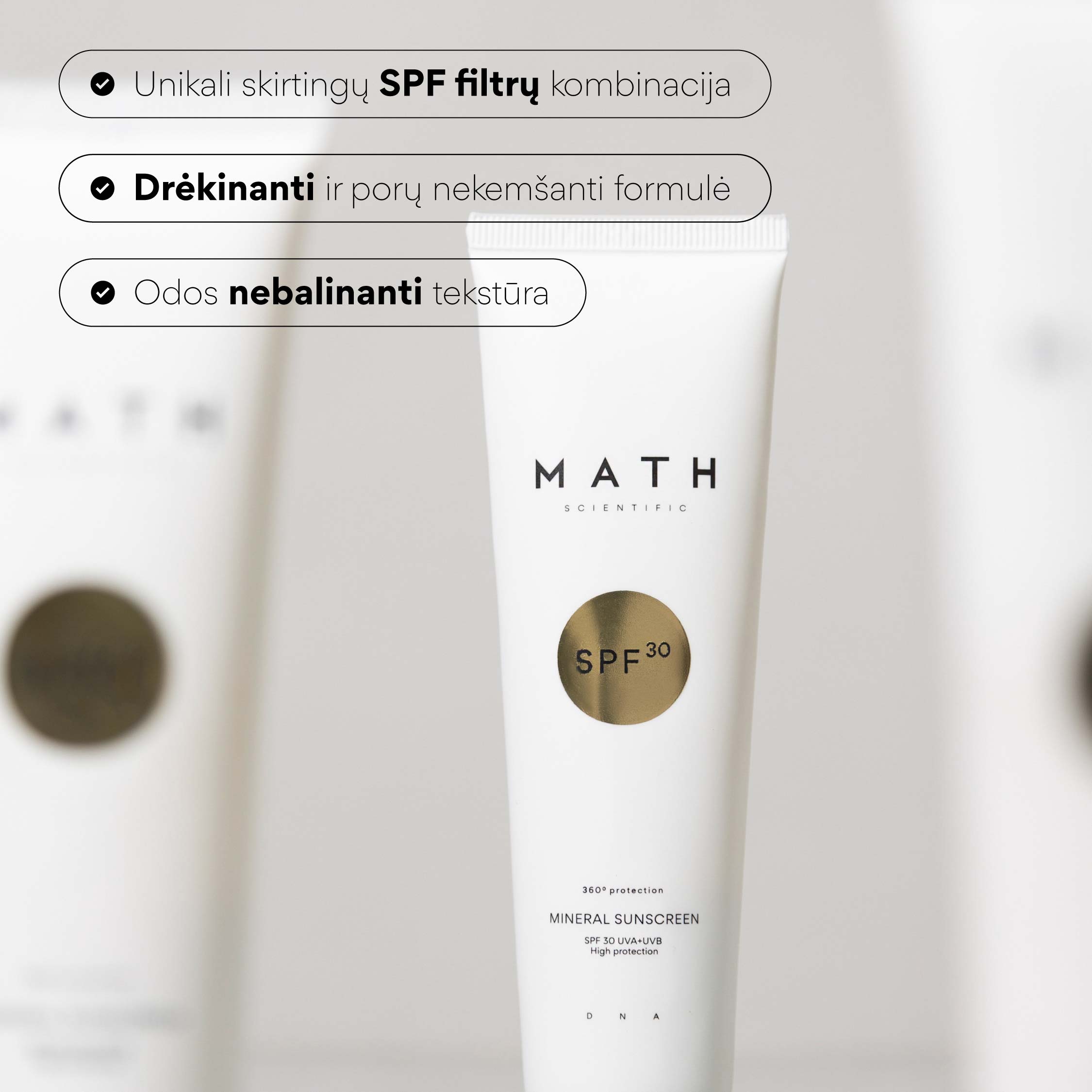 Mineral SPF30 sunscreen lotion