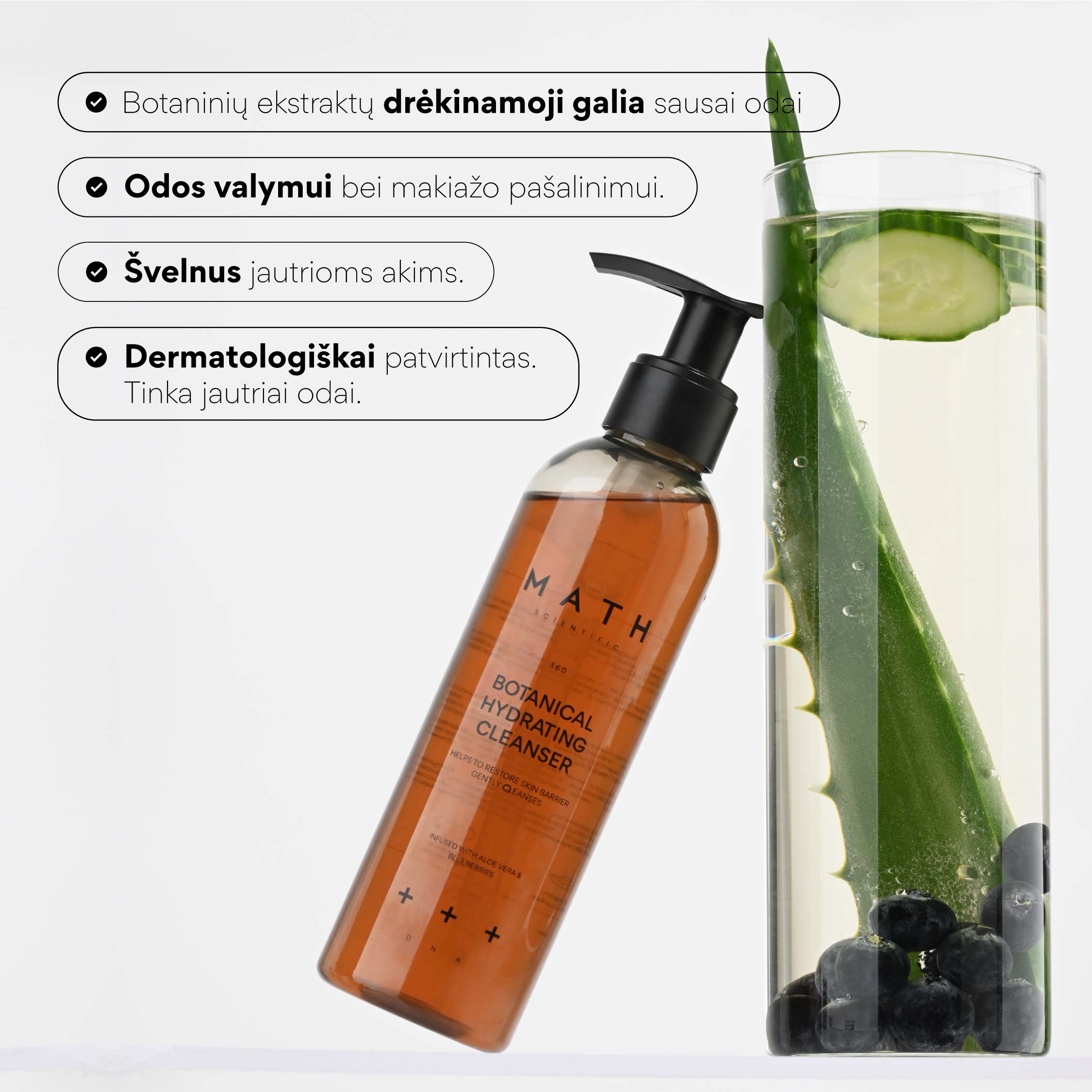 Soothing wash BOTANICAL HYDRATING CLEANSER