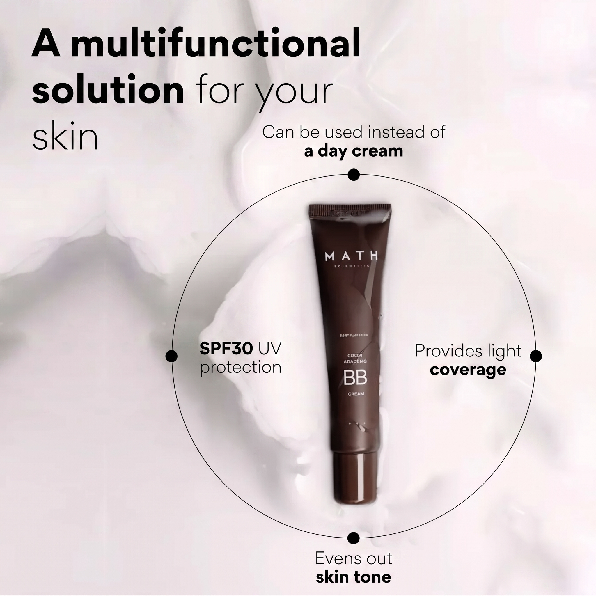 Tone-correcting moisturizing BB cream