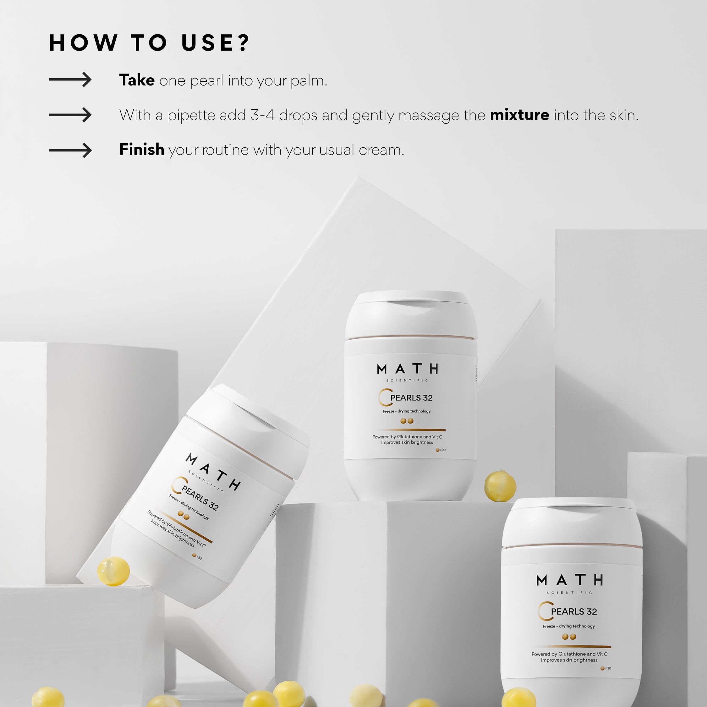 Freeze-dried vitamin C spheres