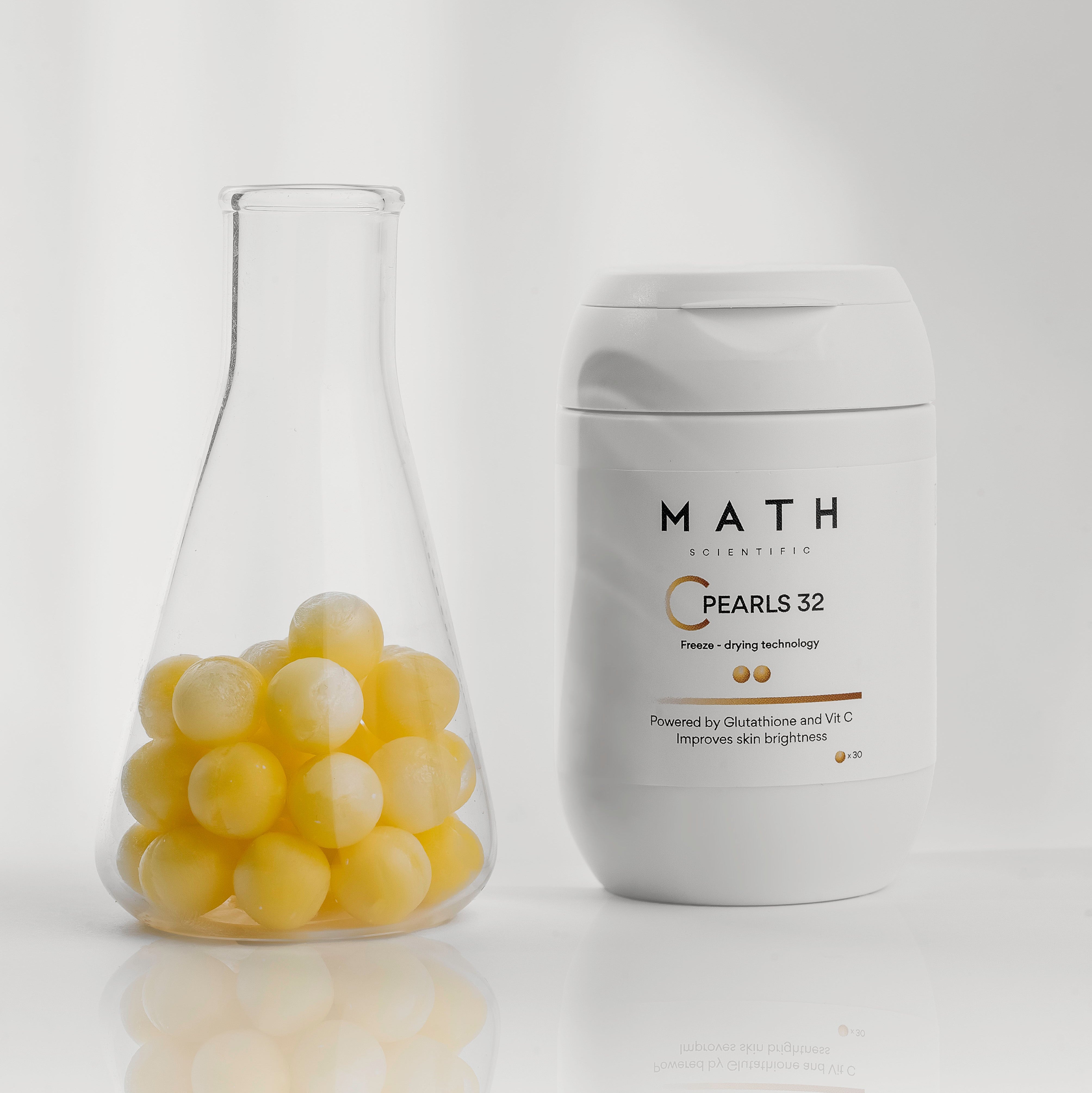 Šaltyje liofilizuotos vitamino C sferos