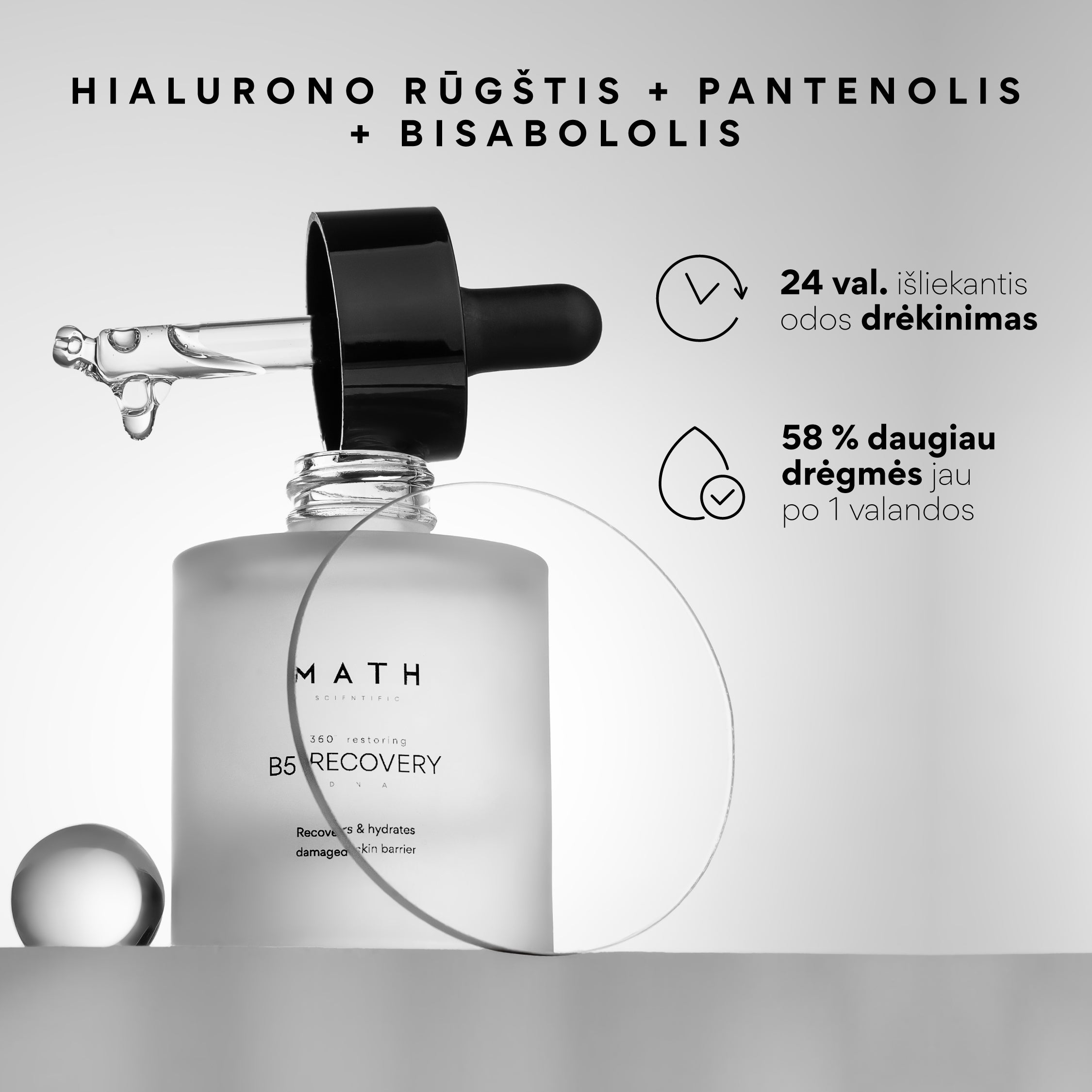 Odą regeneruojantis serumas  B5 RECOVERY